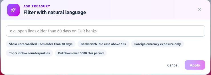 Ask across every bank.